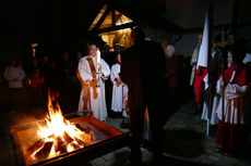 Lumen Christi - Auferstehungsmesse in St. Crescentius (Foto: Karl-Franz Thiede)